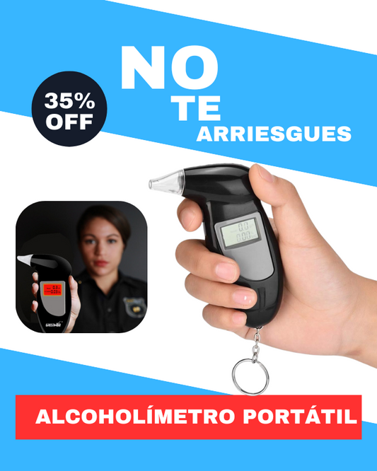 ALCOHOLÍMETRO PORTÁTIL