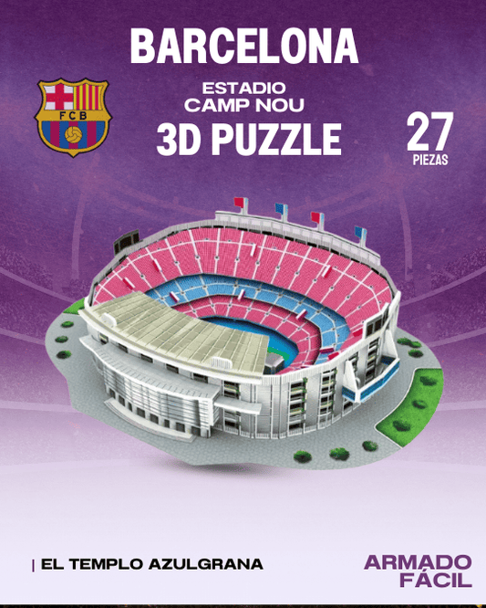 Estadio Camp Nou - 3D Puzzle
